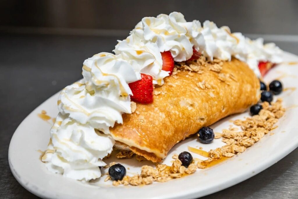 Food at The Rams Family Restaurant