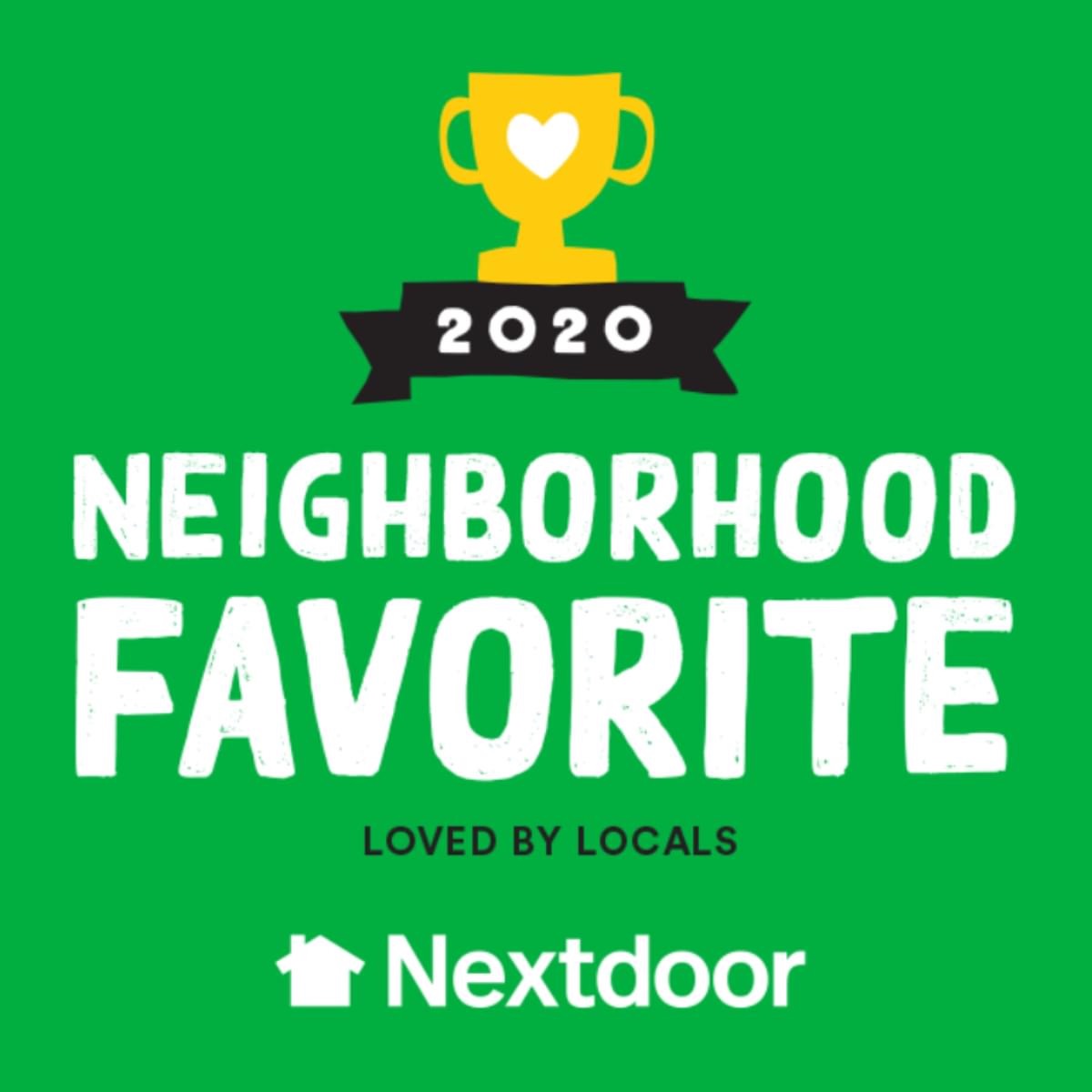 Neighborhood Favorite logo and illustration